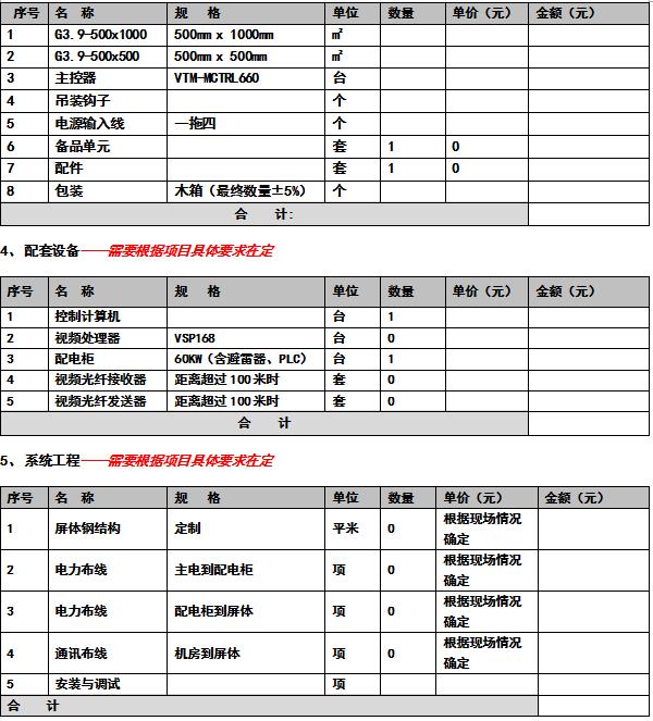 透明LED玻璃屏价钱报价清单表