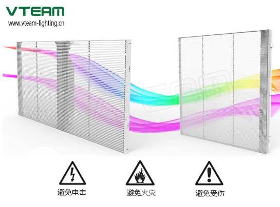 威特姆透明LED显示屏箱体展示及注重事项